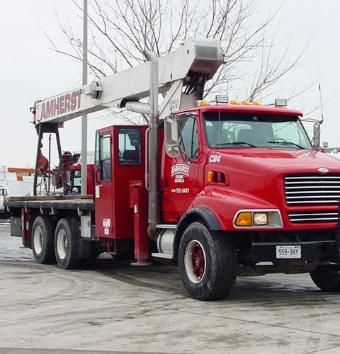 Boom Truck Crane Rental